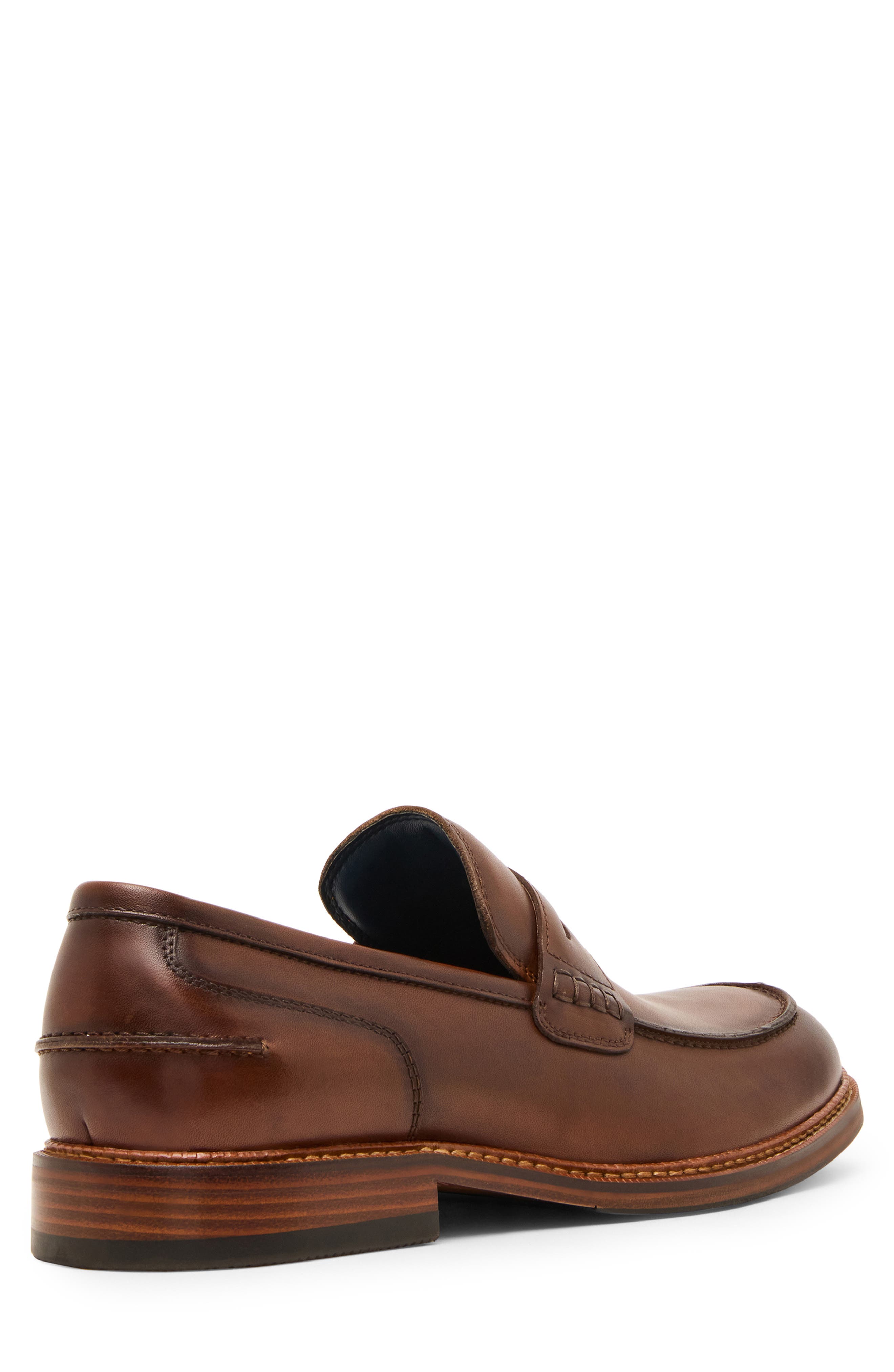 Eastin Leather Penny Loafer, Alternate, color, COGNAC