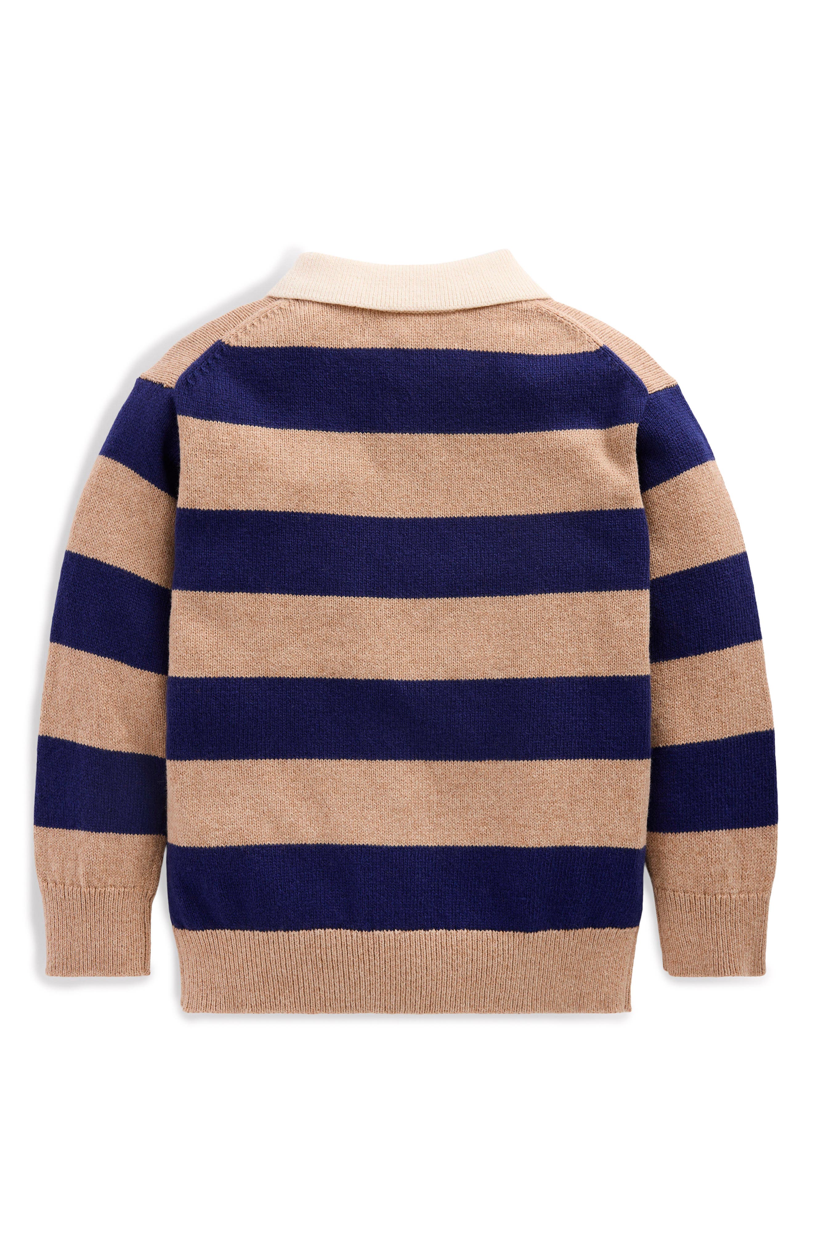 Mini Boden Kids' Striped Rugby Sweater | Nordstrom