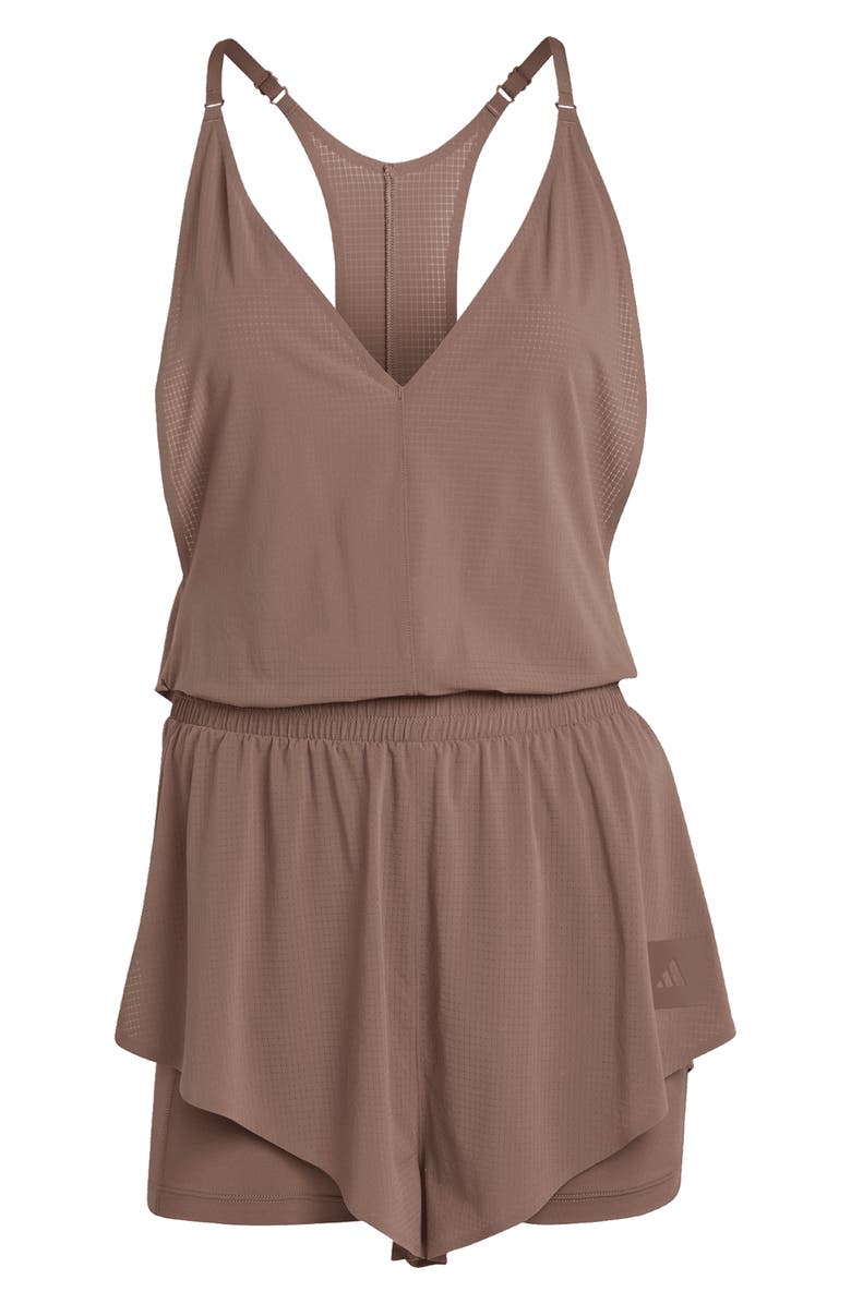 adidas AEROREADY Racerback Romper, Alternate, color, 