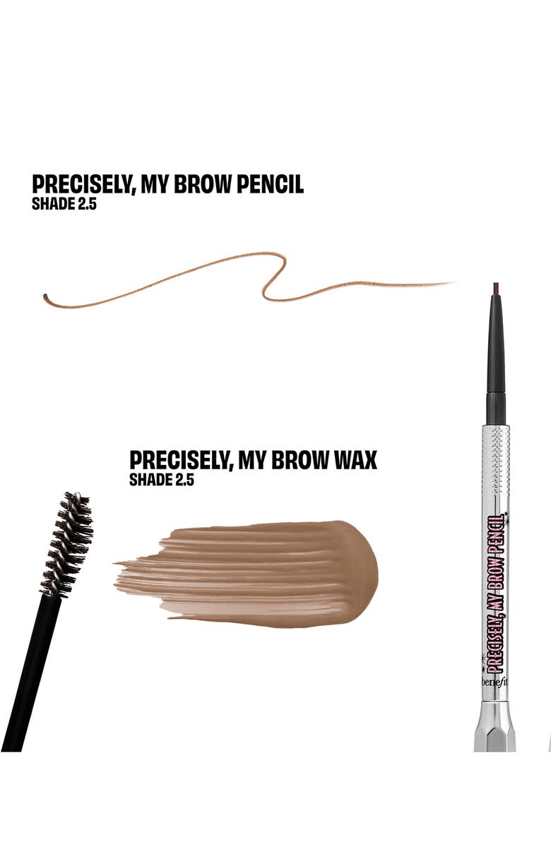 Benefit Cosmetics Precisely, My Brow Pencil & Wax Set (LImited Edition) $54 Value, Alternate, color, 2.5