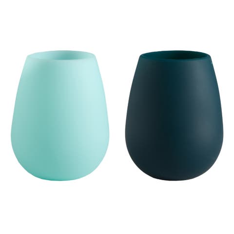 Fegg | Silicone Unbreakable Glasses - Set of 2