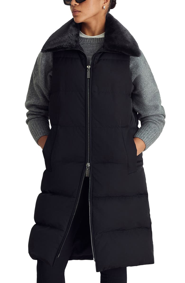 Dawn Levy Miles Vest, Main, color, Black