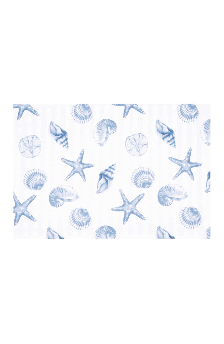 C&F Home Calming Seas Placemats Set of 6, 14" x 20", Alternate, color, Blue