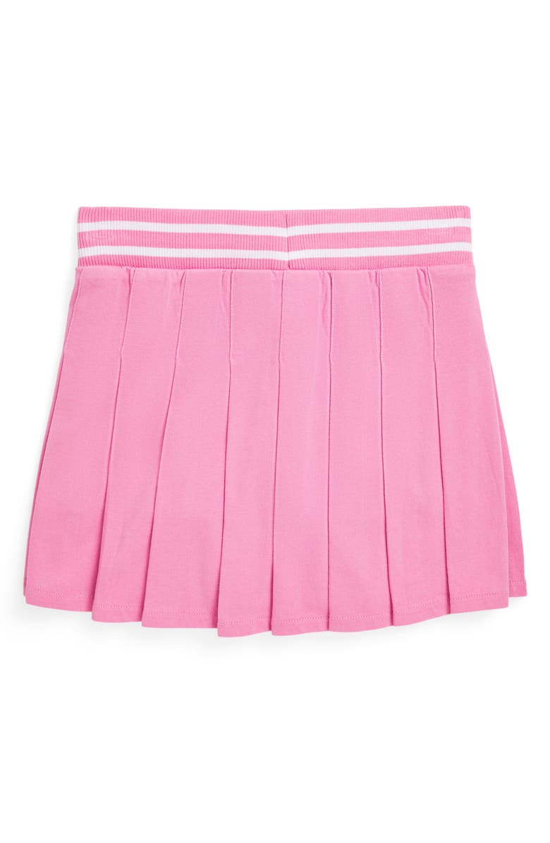 Polo Ralph Lauren Kids' Pleated Cotton Jersey Skort, Alternate, color, 