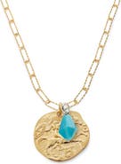 Monica Vinader Goddess Coin Pendant Necklace