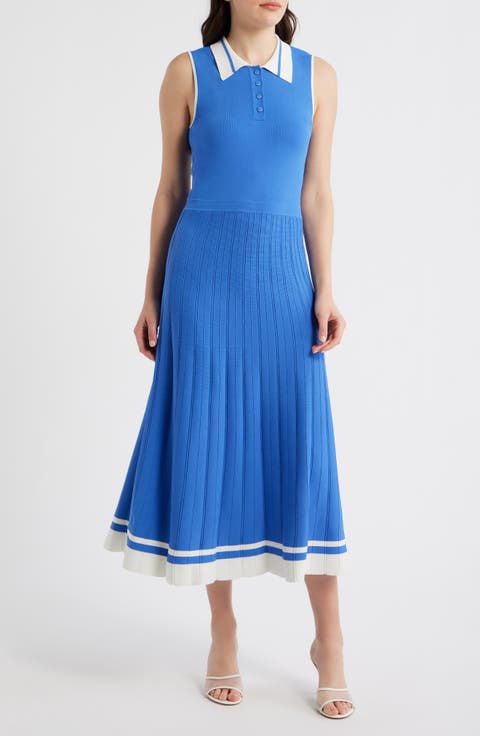 The Elizabeth Knit Polo Dress