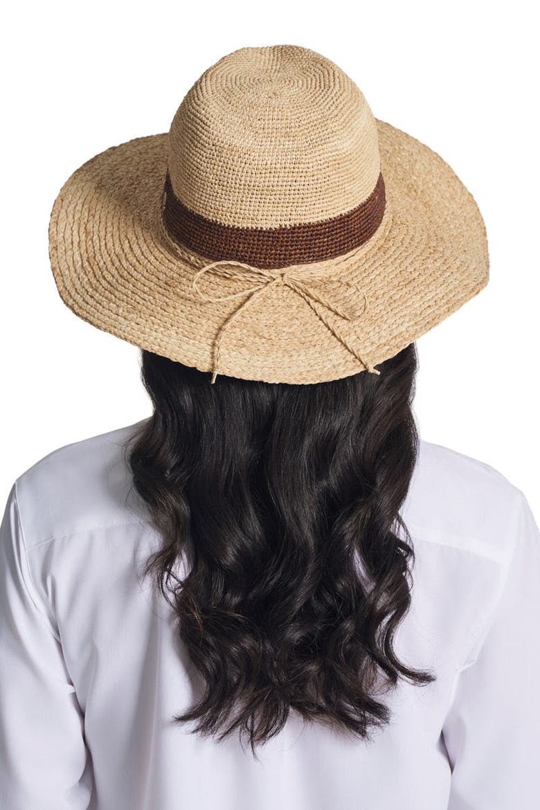 Women's Playa Crochet Fedora, Upf 50+ Sun Protection, Alternate, color, Natural