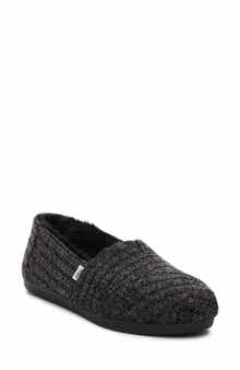 TOMS Alpargata Faux Fur Lined Slip-On