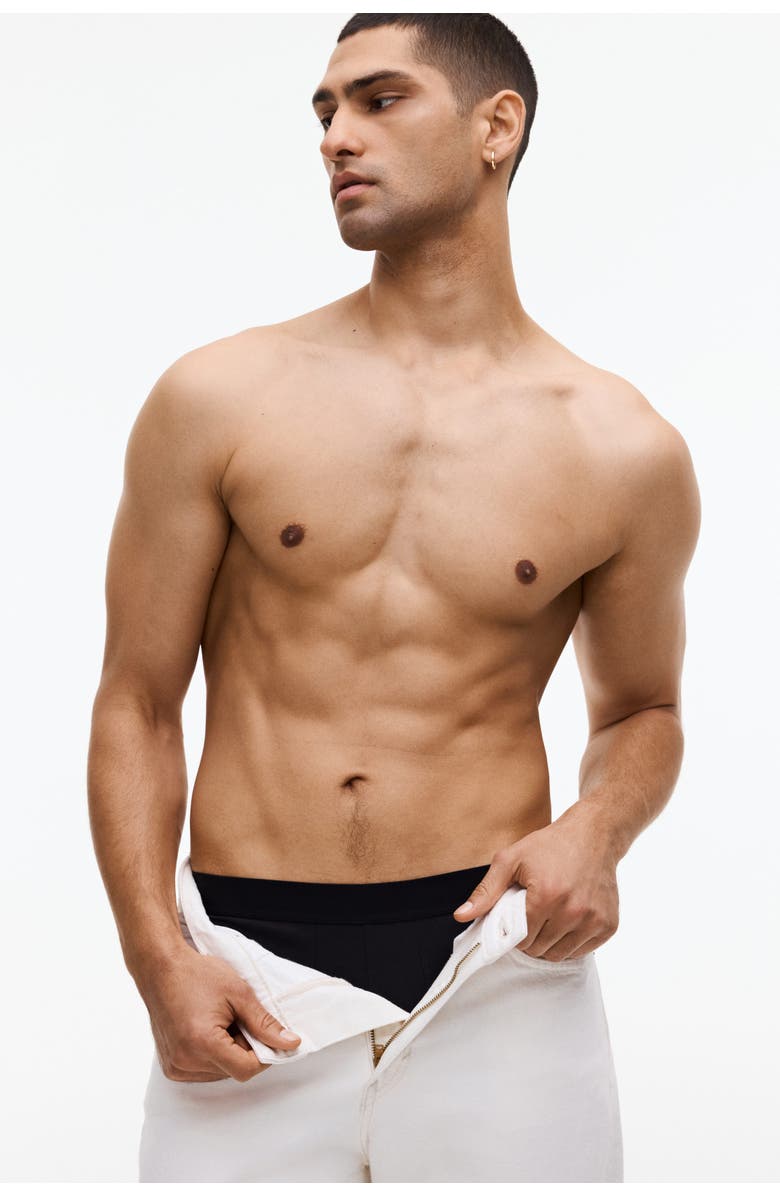 H&M 5-pack Mid Trunks With Lycra<sup>®</sup>, Alternate, color, Beige/Dark Brown