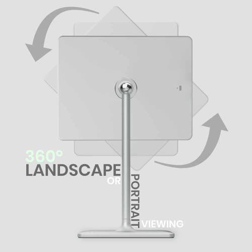 Luna London Orbit Mirror In Gray