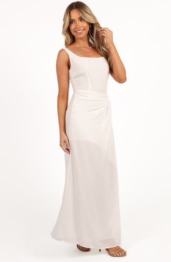 Nadea Wrap Front Sheath Dress