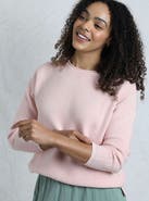 Weird Fish Dalla Knitted Crew Neck Jumper