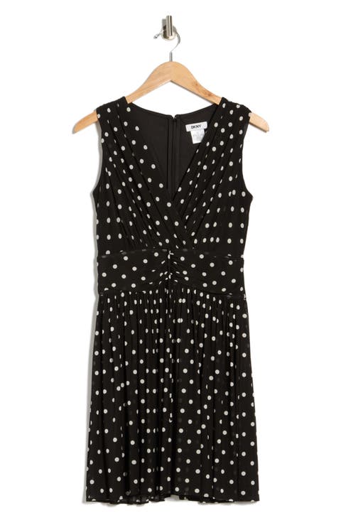 Sleeveless Fit & Flare Dress