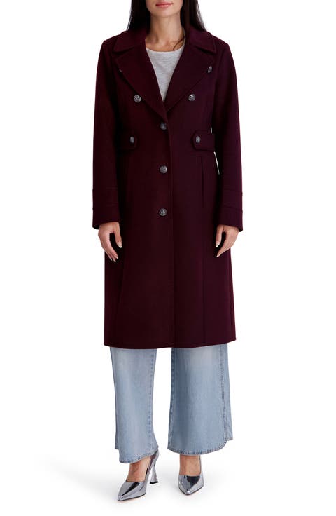 Notch Lapel Military Coat