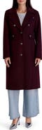 Kenneth Cole New York Notch Lapel Military Coat