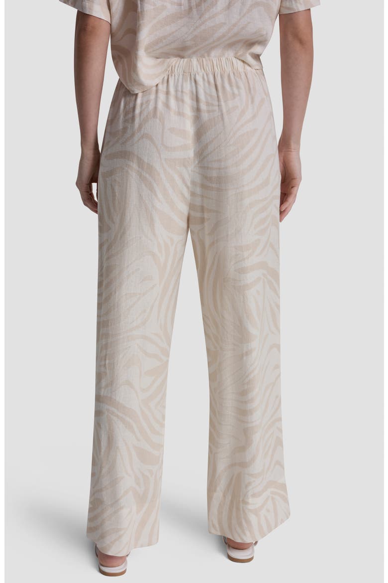 Relaxed Pants, Alternate, color, ZEBRA EGGNOG COMBO