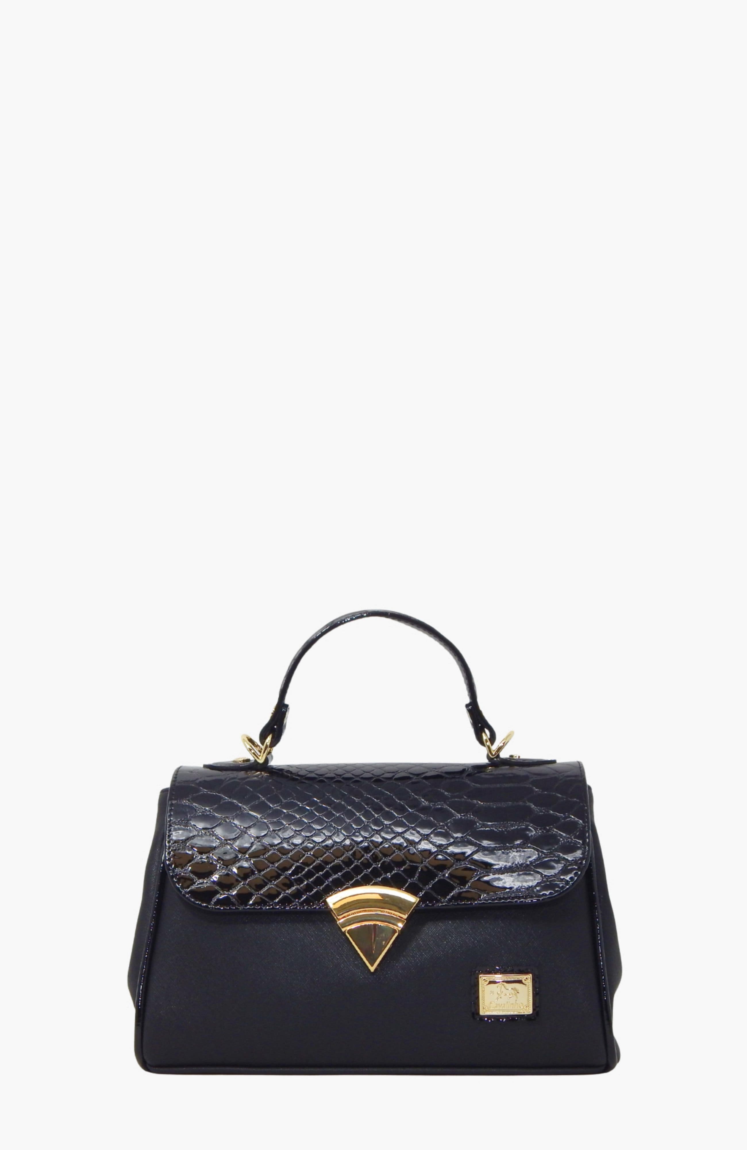 Cherry Blossom 526 Handbag, Main, color, Black