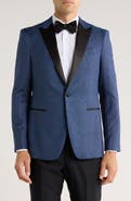 John Varvatos Star USA Geometric Wool Blend Dinner Jacket