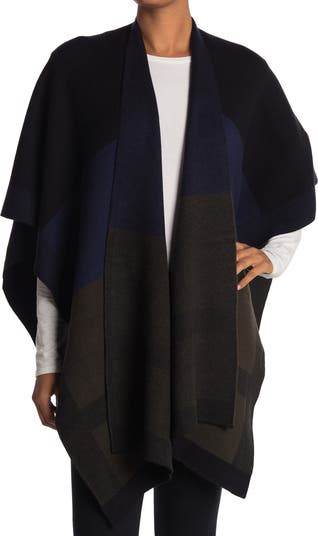 La Fiorentina Colorblock Open Front Ruana | Nordstromrack