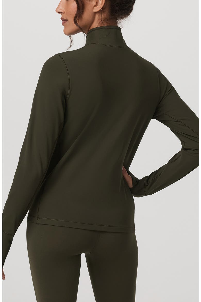 Chilled Out Half-Zip Pullover, Alternate, color, OLIVE