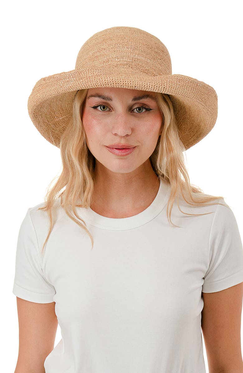 MARCUS ADLER Raffia Sunhat, Alternate, color, 