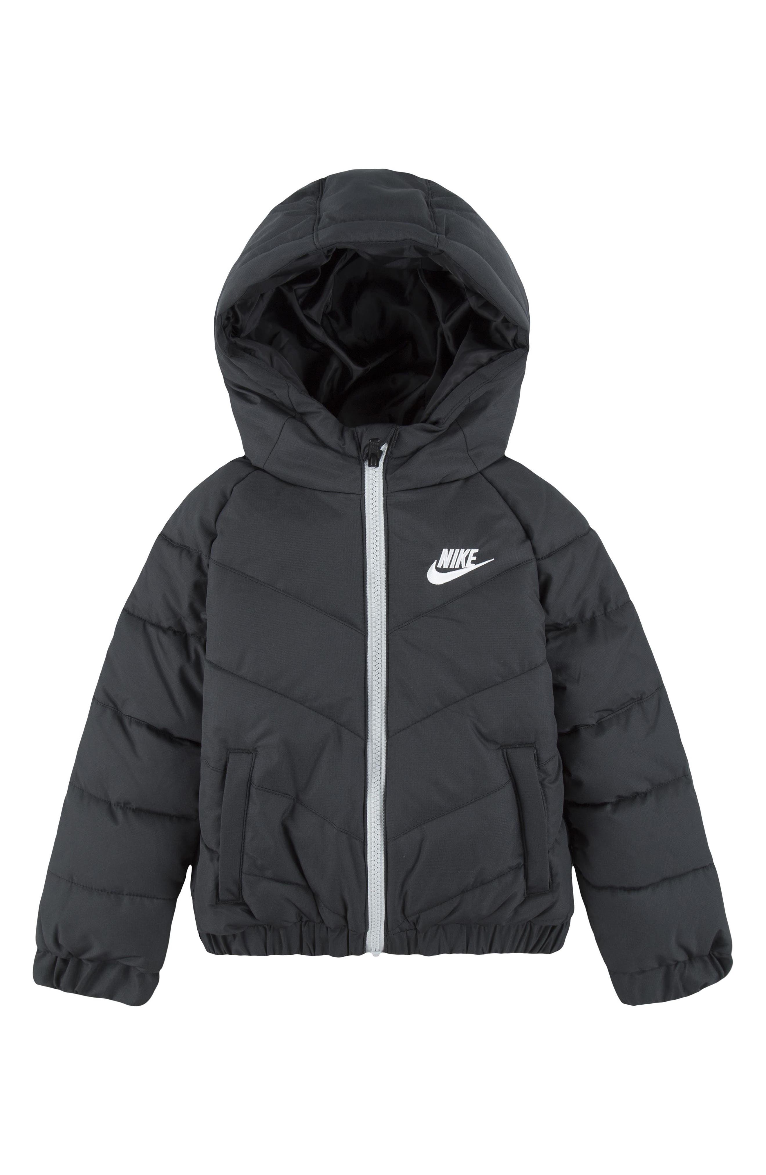 Nike Kids' Puffer Hooded Zip Jacket