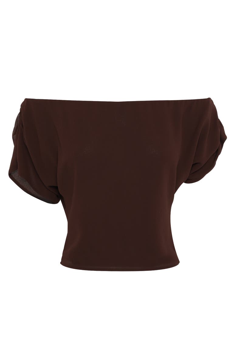 Margot Top, Alternate, color, Chocolate