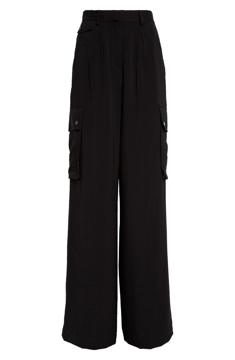 Ramy Brook Emil High Waist Wide Leg Pants, Alternate, color, 