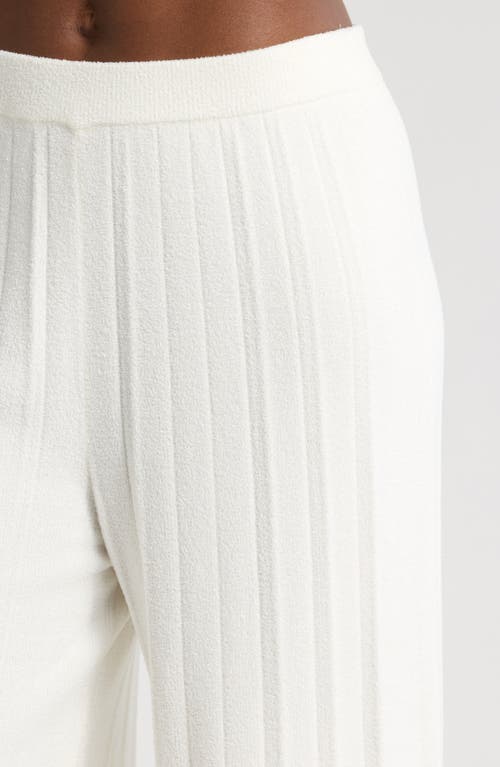 Barefoot Dreams Cozychic Ultra Light Palazzo Pant In Pearl