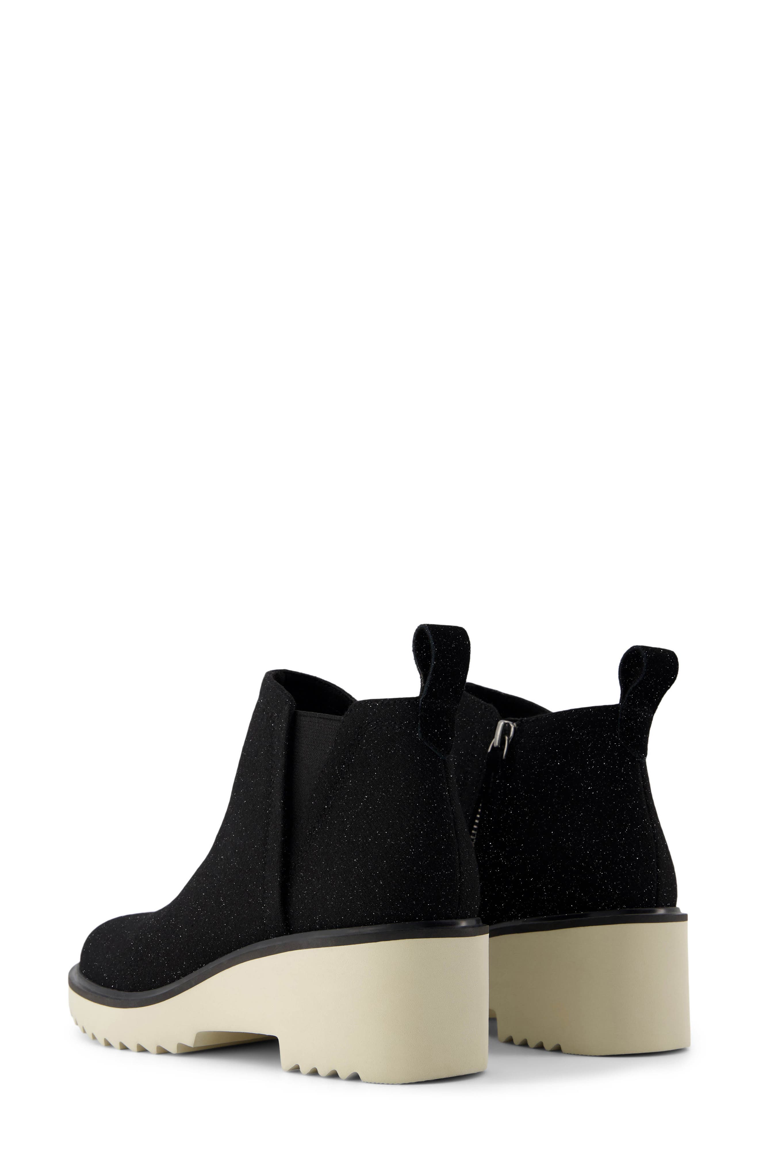 Maude Wedge Bootie, Alternate, color, BLACK