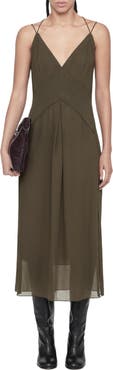 AllSaints Fawn Midi Slipdress