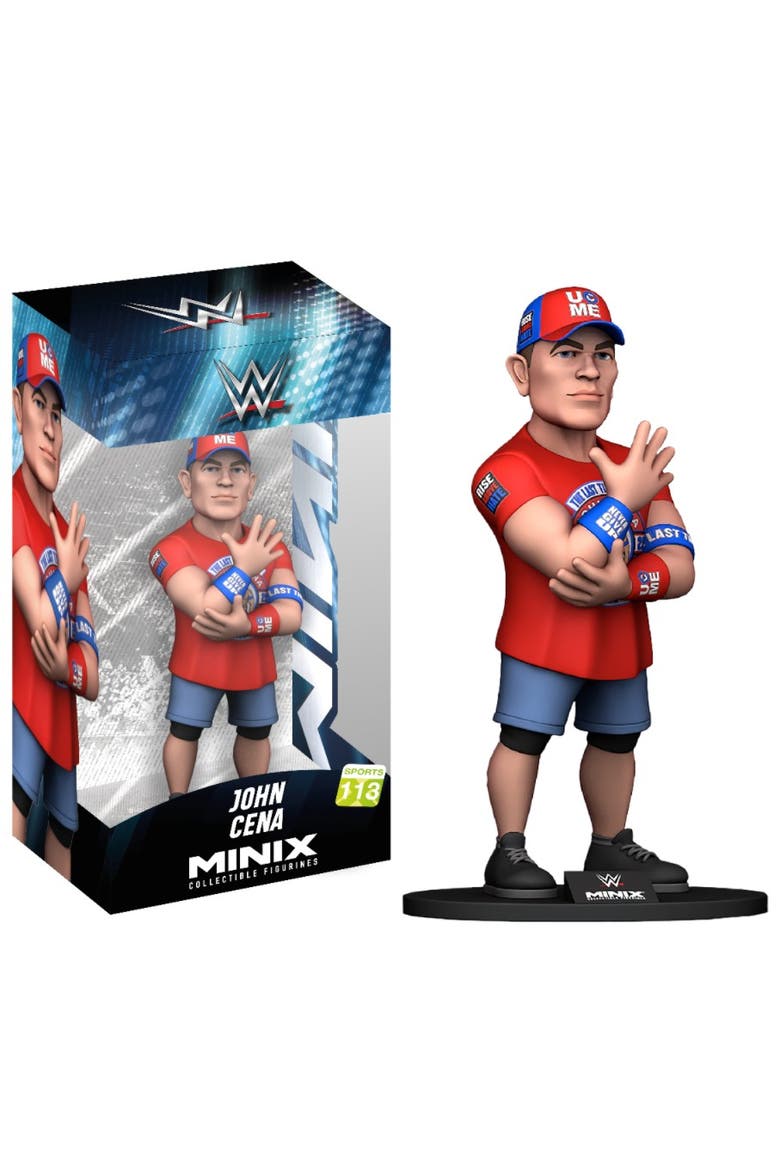 John Cena (WWE) Minix 4.5-Inch Vinyl Entertainment Figure, Main, color, Multi-Color