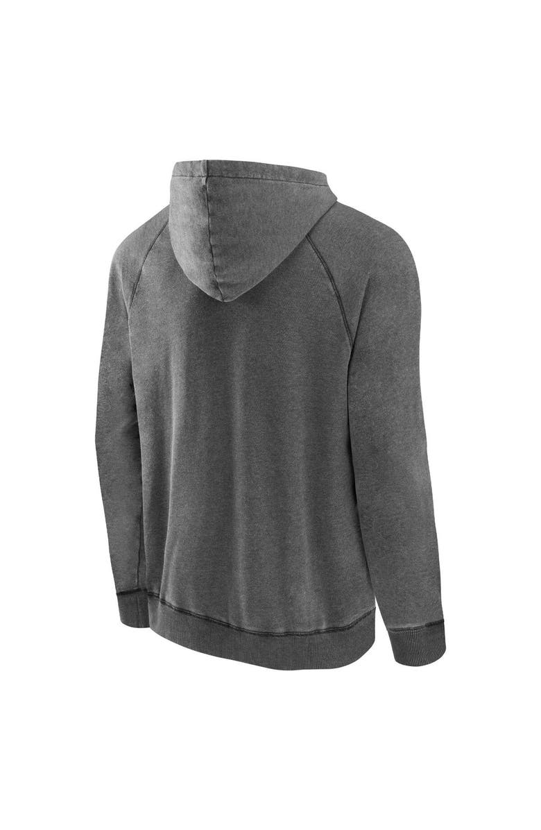 FANATICS Men's Fanatics Branded Gray Brooklyn Nets Acquisition True Classics Vintage Snow Wash Pullover Hoodie, Alternate, color, Gray