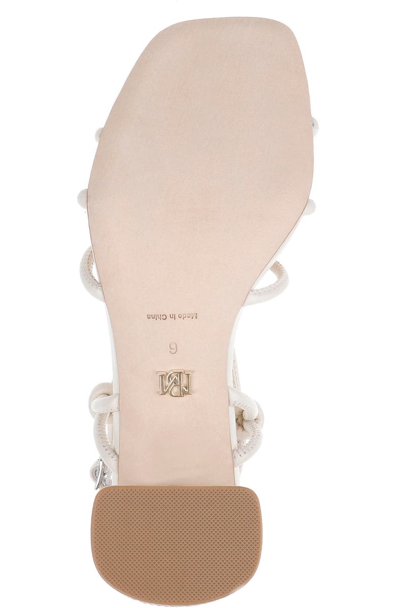 Badgley Mischka Collection Xiara Slingback Sandal, Alternate, color, Cream Leather