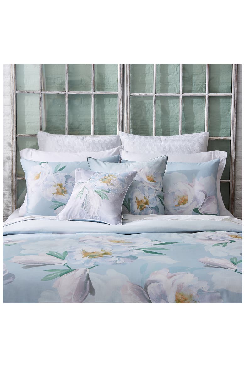 Wilderness Duvet & Sham Set, Alternate, color, BLUE