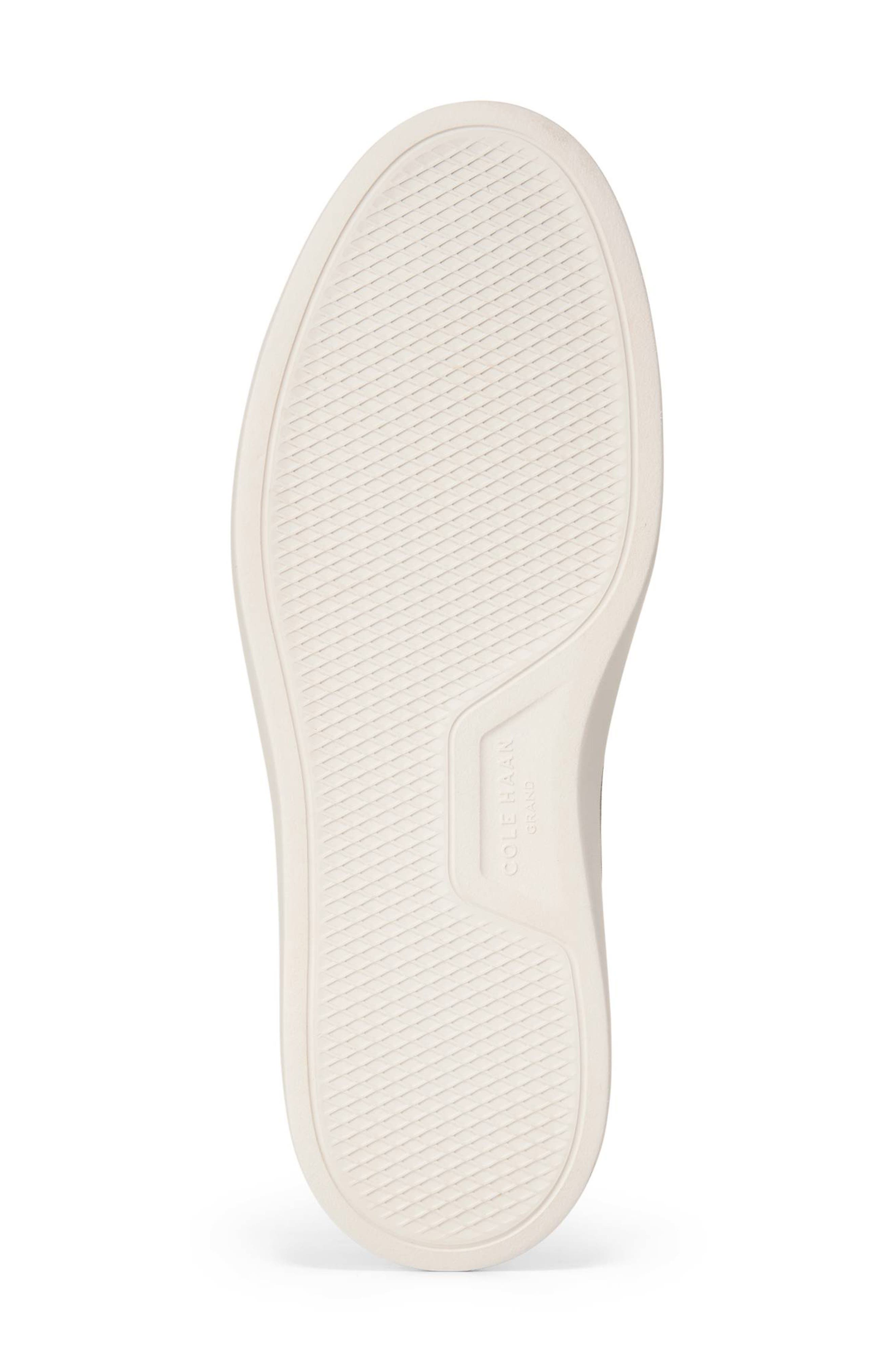 Cole Haan Laser Cut Leather Sneaker, Alternate, color, Madra/ Oyster Mushroom