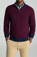 UNTUCKit Marvall Quarter Zip Sweater