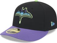 New Era Men's New Era Black Tampa Bay Rays 2024 City Connect Low Profile 59FIFTY Fitted Hat