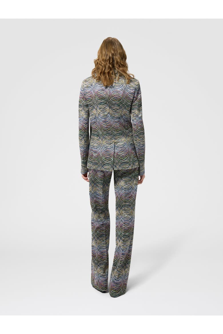 Viscose Lamé Blazer, Alternate, color, Multicoloured