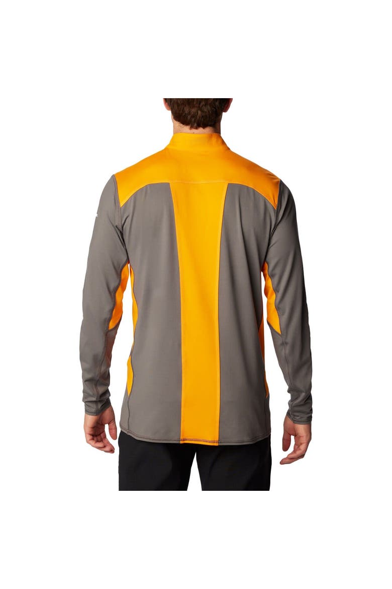 Men's Columbia Gray Tennessee Volunteers Tech Trail™ Omni-Shade Quarter-Zip Top, Alternate, color, Gray