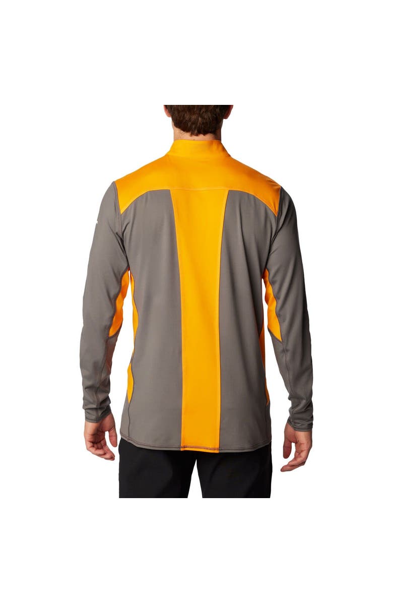 Columbia Men's Columbia Gray Tennessee Volunteers Tech Trail<sup>™</sup> Omni-Shade Quarter-Zip Top, Alternate, color, Gray