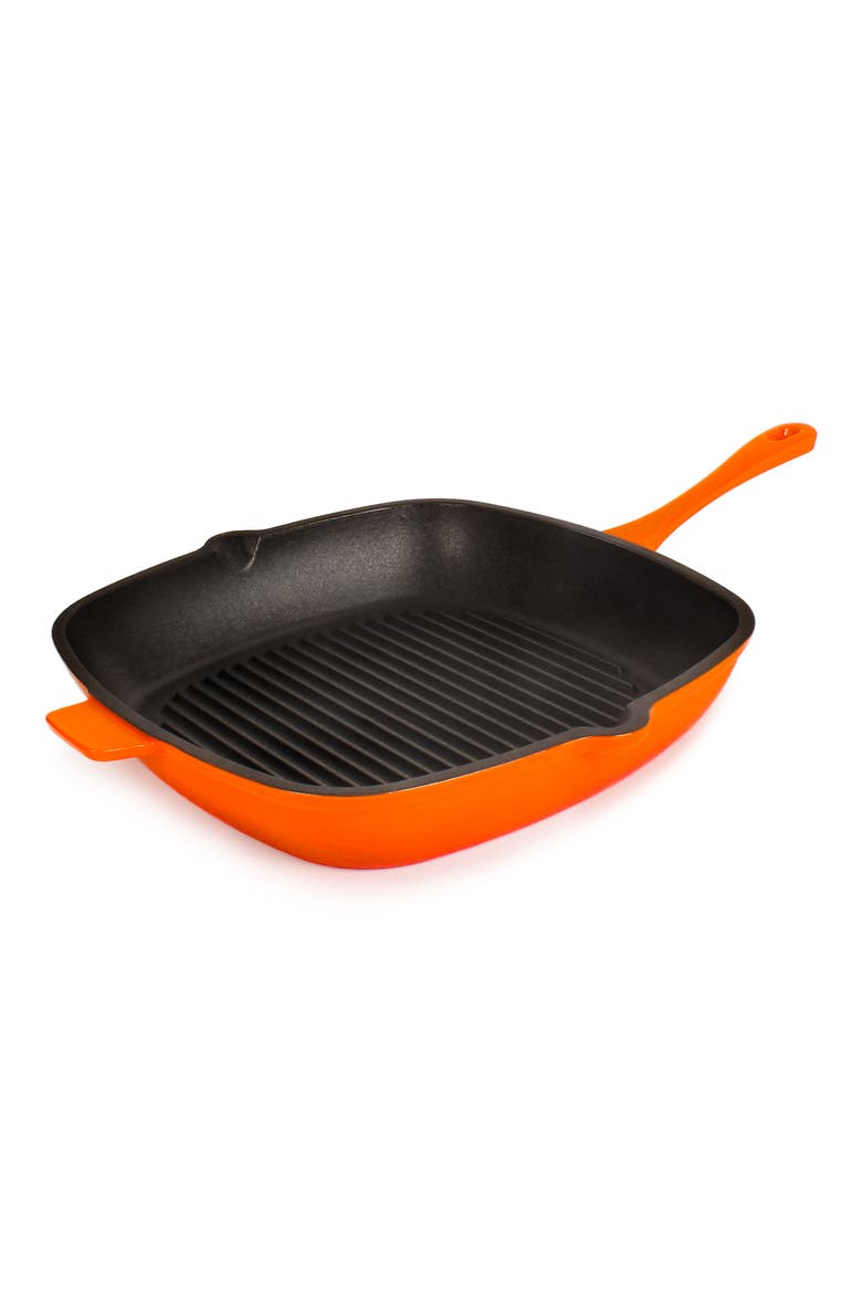 Neo 2-Piece Cast Iron Set, Alternate, color, ORANGE