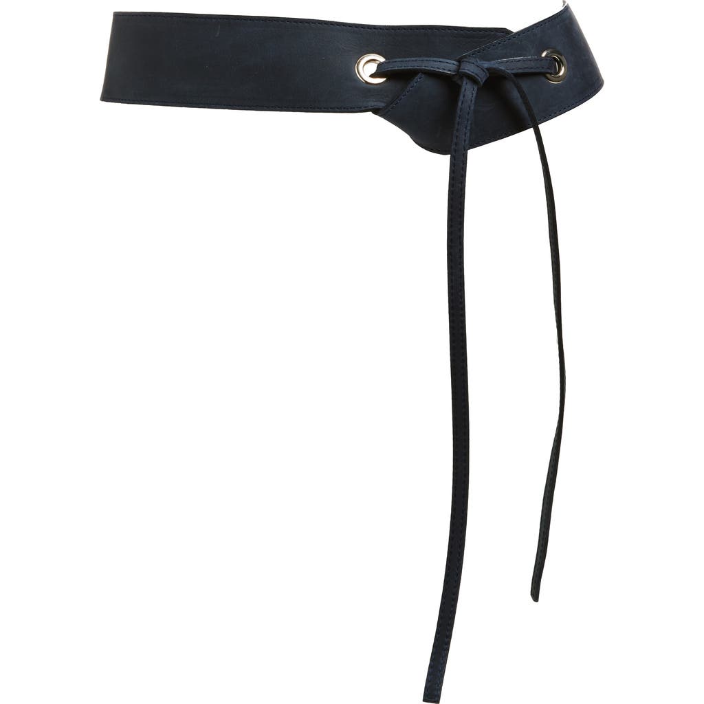 Paloma Wool Trot Tied Belt In Blue