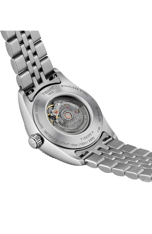 Tissot Ballade Powermatic 48 Cosc Bracelet Watch, 30mm In Silver