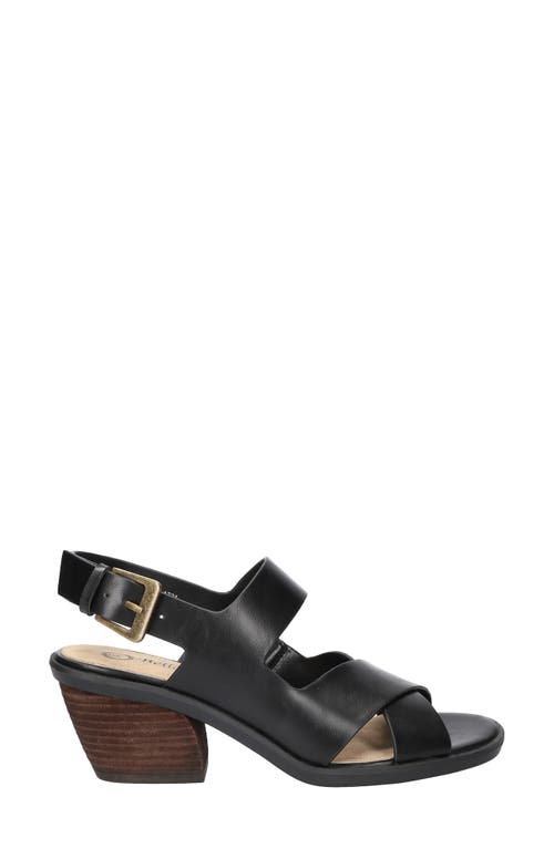 Bella Vita Cameron Slingback Sandal In Black
