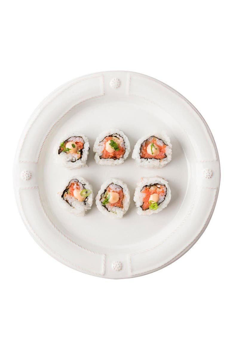 Berry & Thread French Panel Ceramic Salad Plate, Alternate, color, WHITEWASH