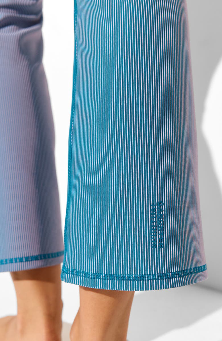 Spiritual Gangster Auralight Ribbed Slim Flare Leggings, Alternate, color, 