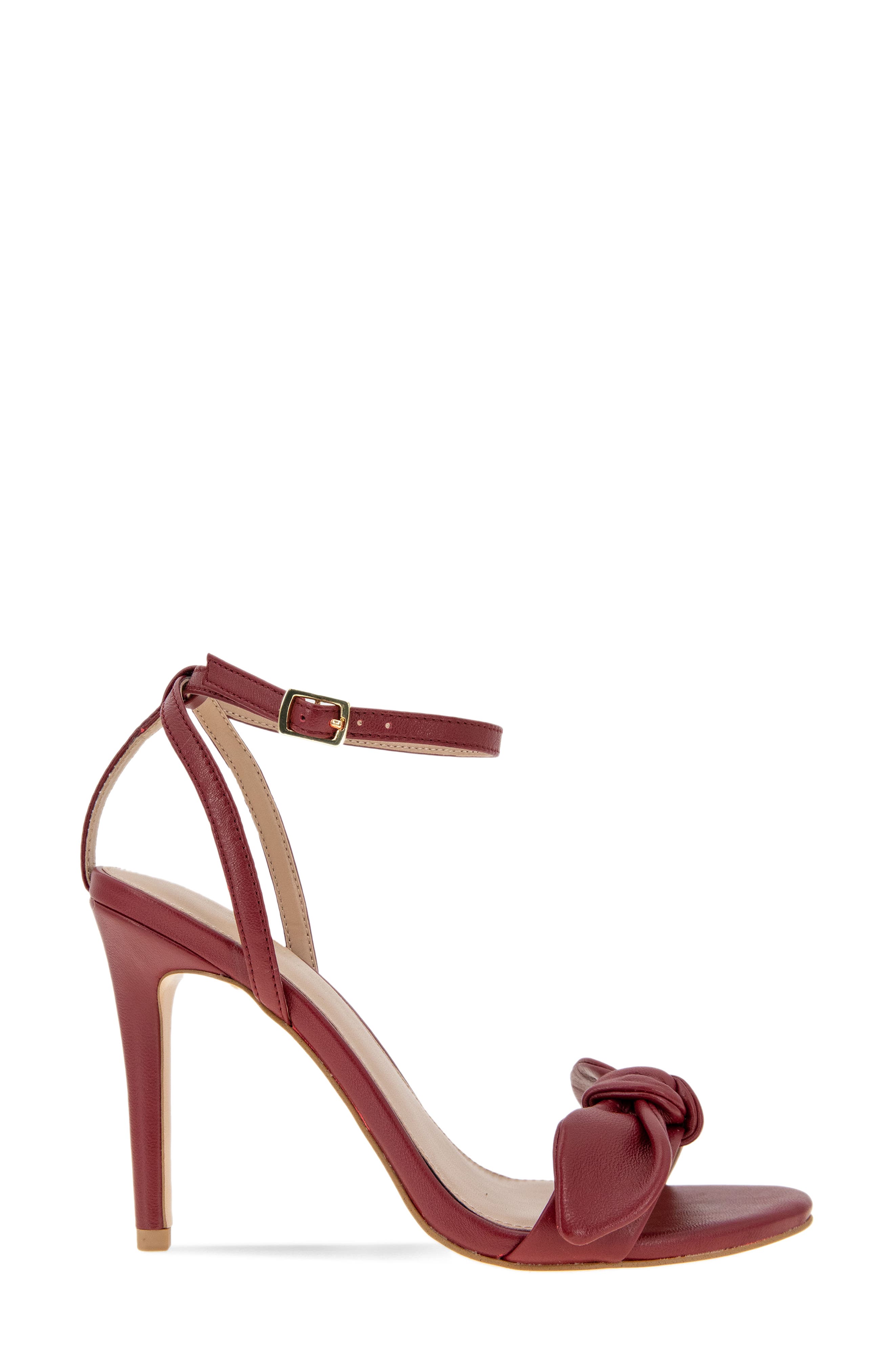 BCBGeneration Jamina Bow Sandal, Alternate, color, Rhubarb