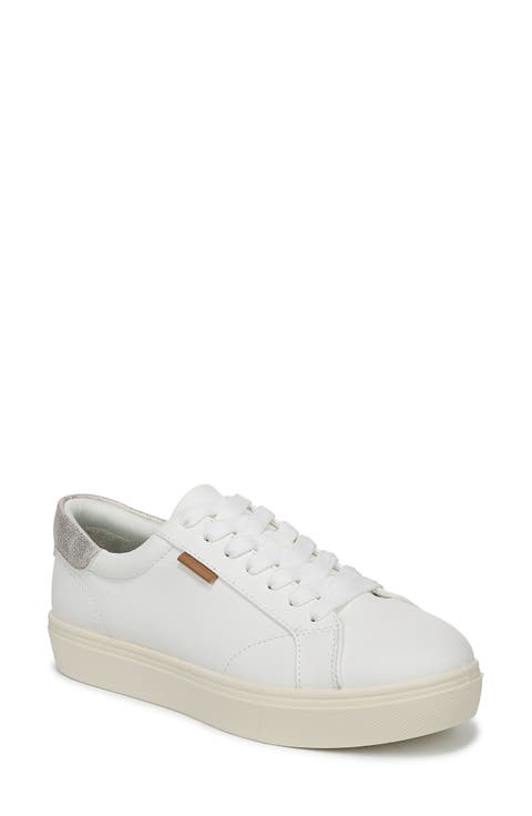 Madi Twill Platform Sneaker (Women)