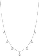 Crislu Multicut Station Pendant Necklace